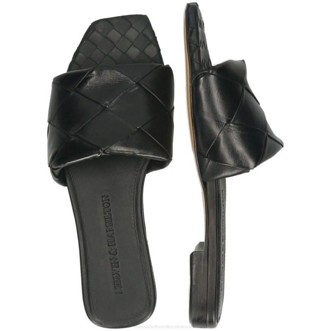 Melvin & Hamilton ženy potok 9 B0T21557 muly čierna