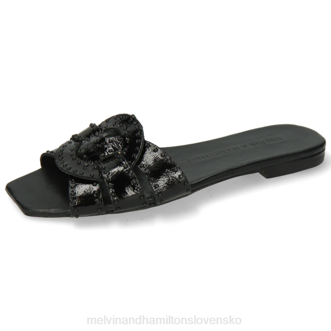 Melvin & Hamilton ženy sandrine 2 B0T21722 muly čierna