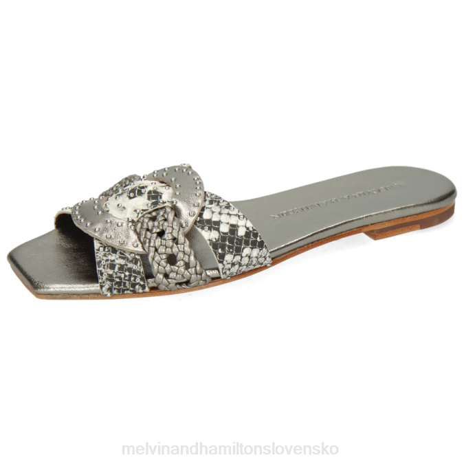 Melvin & Hamilton ženy sandrine 2 B0T21737 muly sivá