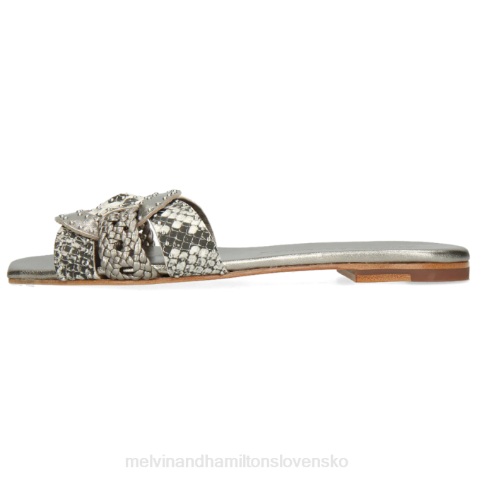 Melvin & Hamilton ženy sandrine 2 B0T21737 muly sivá