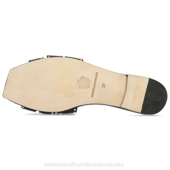 Melvin & Hamilton ženy sandrine 2 B0T21755 muly čierna