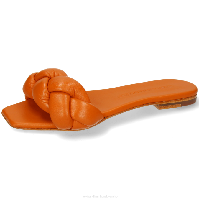 Melvin & Hamilton ženy sandrine 3 B0T21536 muly oranžová