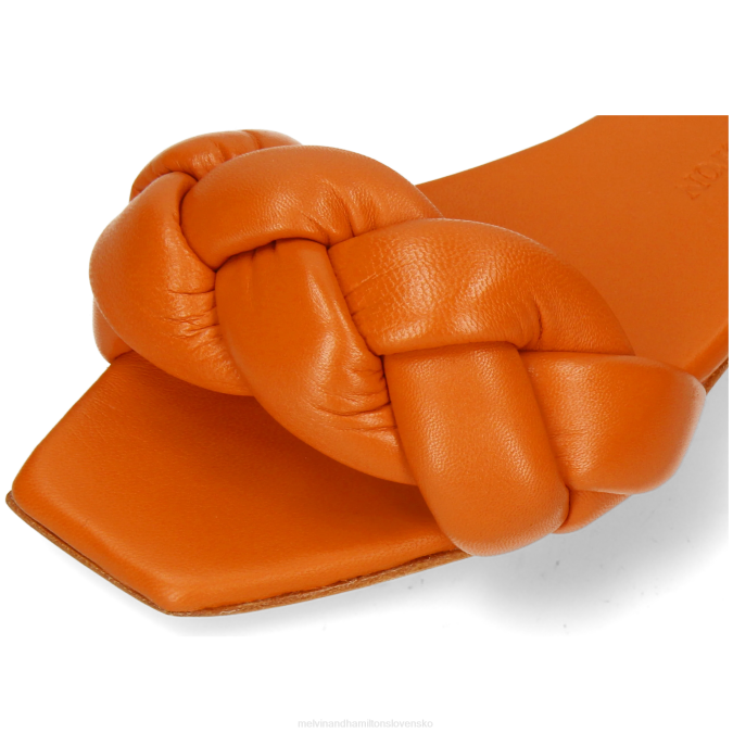 Melvin & Hamilton ženy sandrine 3 B0T21536 muly oranžová