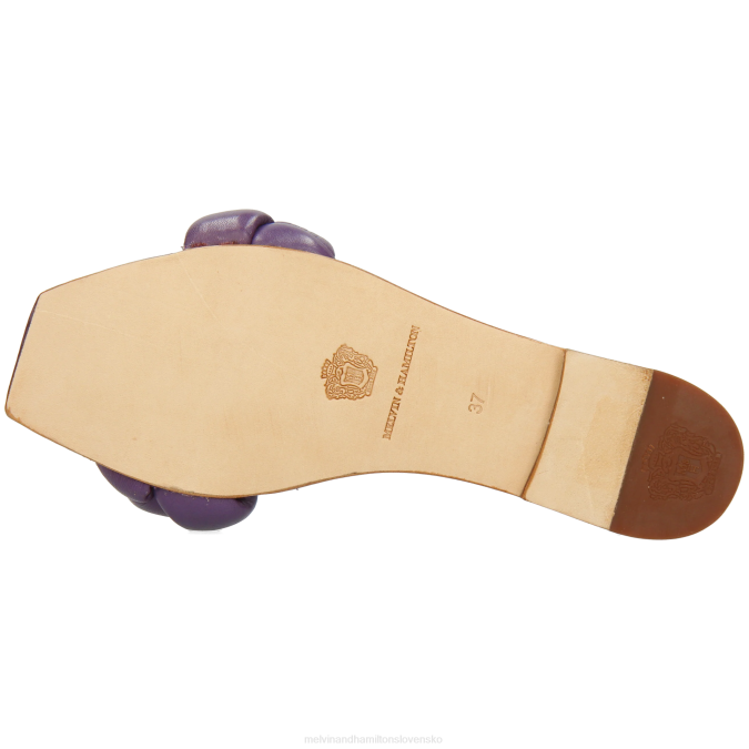 Melvin & Hamilton ženy sandrine 3 B0T21594 muly Fialová