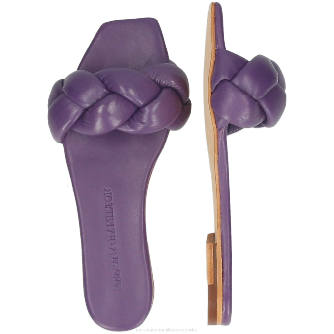 Melvin & Hamilton ženy sandrine 3 B0T21594 muly Fialová