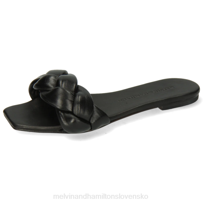Melvin & Hamilton ženy sandrine 3 B0T21709 muly čierna