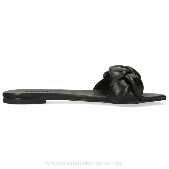 Melvin & Hamilton ženy sandrine 3 B0T21709 muly čierna