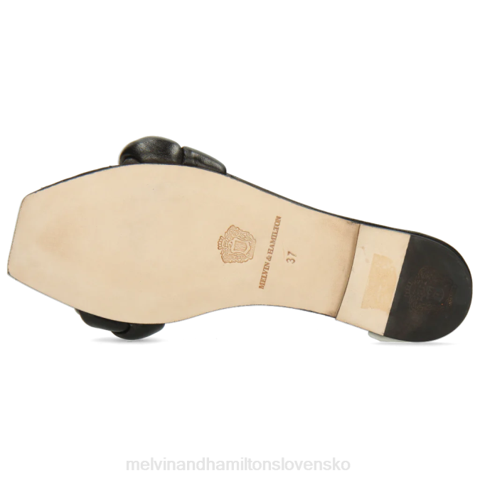 Melvin & Hamilton ženy sandrine 3 B0T21709 muly čierna