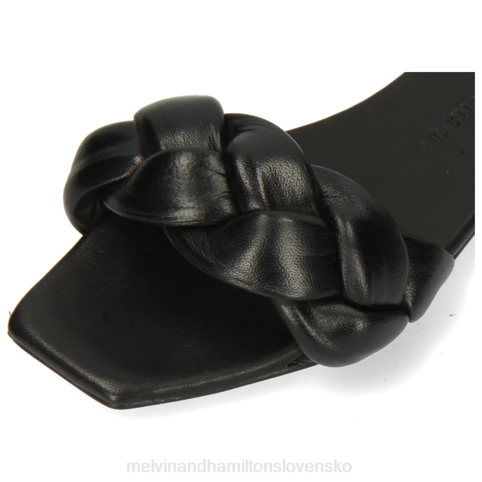 Melvin & Hamilton ženy sandrine 3 B0T21709 muly čierna