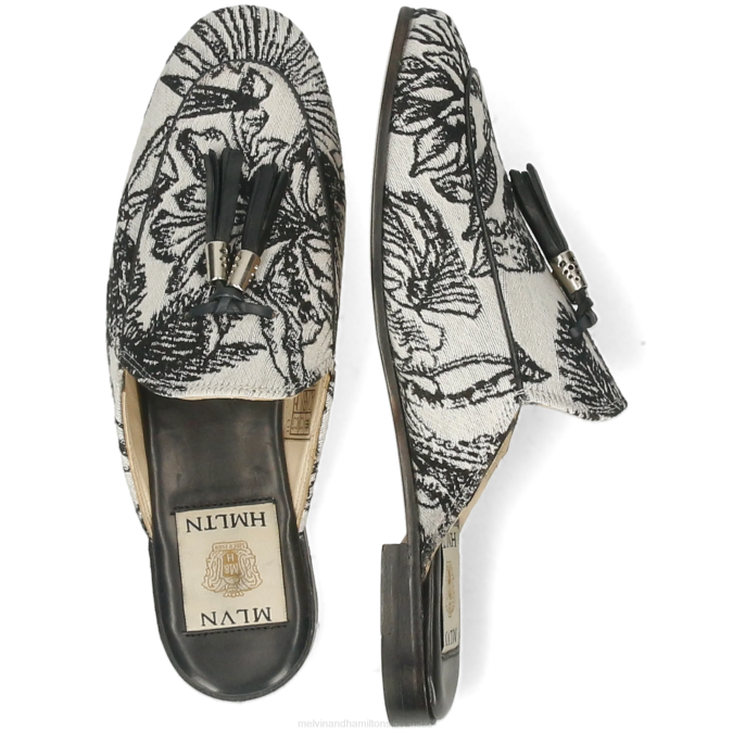 Melvin & Hamilton ženy scarlett 2 B0T21541 muly čierna