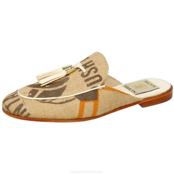 Melvin & Hamilton ženy scarlett 2 B0T21579 muly béžová