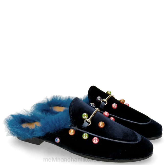 Melvin & Hamilton ženy scarlett 4 B0T21746 muly Modrá