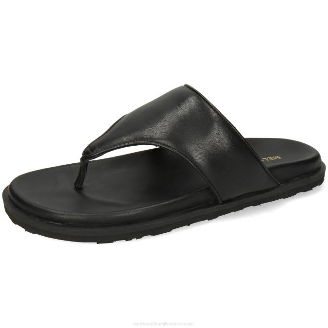 Melvin & Hamilton ženy wilma 10 B0T21669 muly čierna