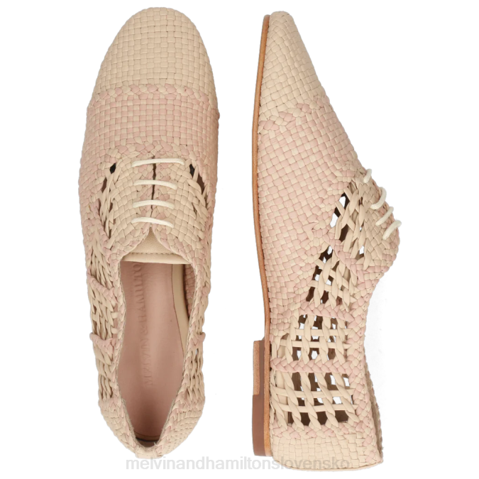 Melvin & Hamilton ženy aviana 3 B0T21294 oxfordské topánky béžová