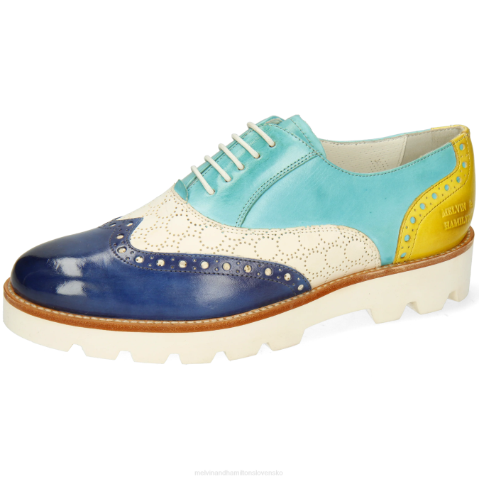 Melvin & Hamilton ženy selina 24 B0T21261 oxfordské topánky multi
