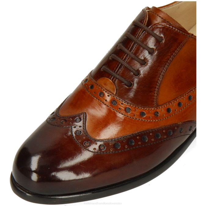 Melvin & Hamilton ženy selina 24 B0T21277 oxfordské topánky hnedá