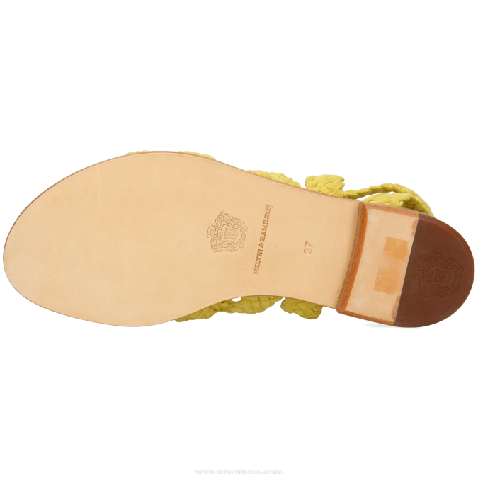 Melvin & Hamilton ženy Sandra 11 B0T21905 sandále žltá