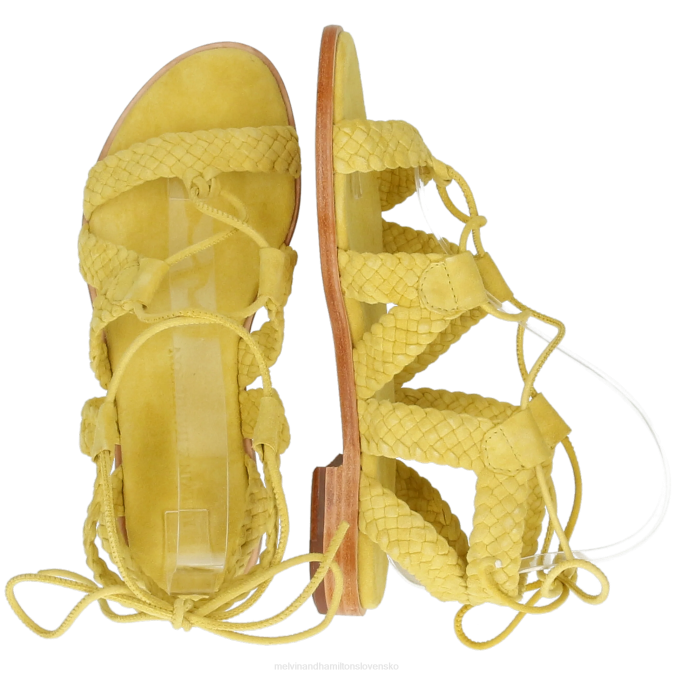 Melvin & Hamilton ženy Sandra 11 B0T21905 sandále žltá