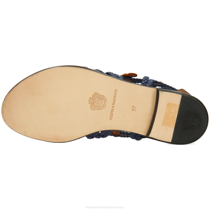 Melvin & Hamilton ženy Sandra 48 B0T21903 sandále Modrá