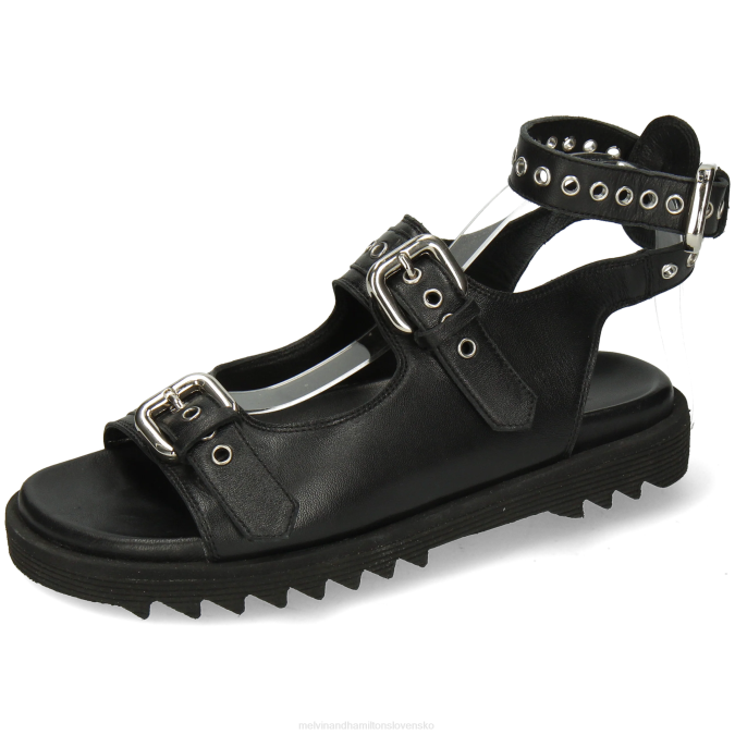 Melvin & Hamilton ženy Wilma 37 B0T21935 sandále čierna