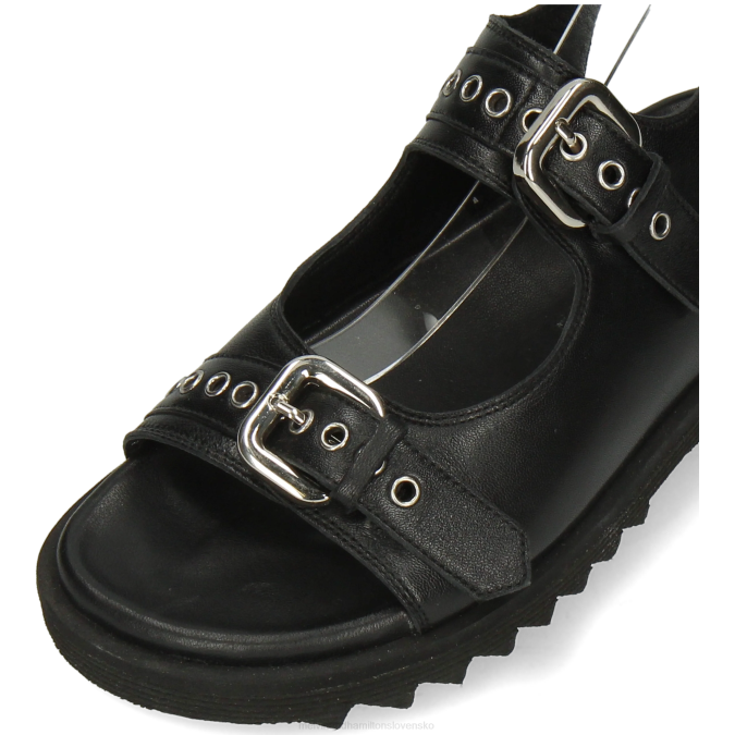 Melvin & Hamilton ženy Wilma 37 B0T21935 sandále čierna