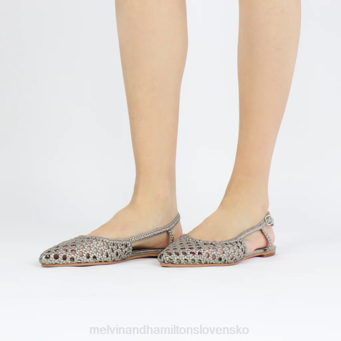 Melvin & Hamilton ženy alexa 27 B0T21915 sandále striebro