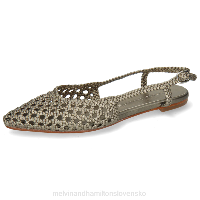 Melvin & Hamilton ženy alexa 27 B0T21915 sandále striebro