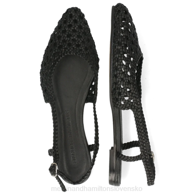 Melvin & Hamilton ženy alexa 27 B0T21918 sandále čierna