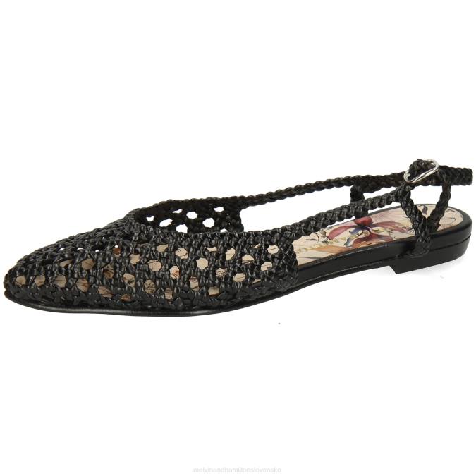 Melvin & Hamilton ženy alexa 27 B0T21927 sandále čierna