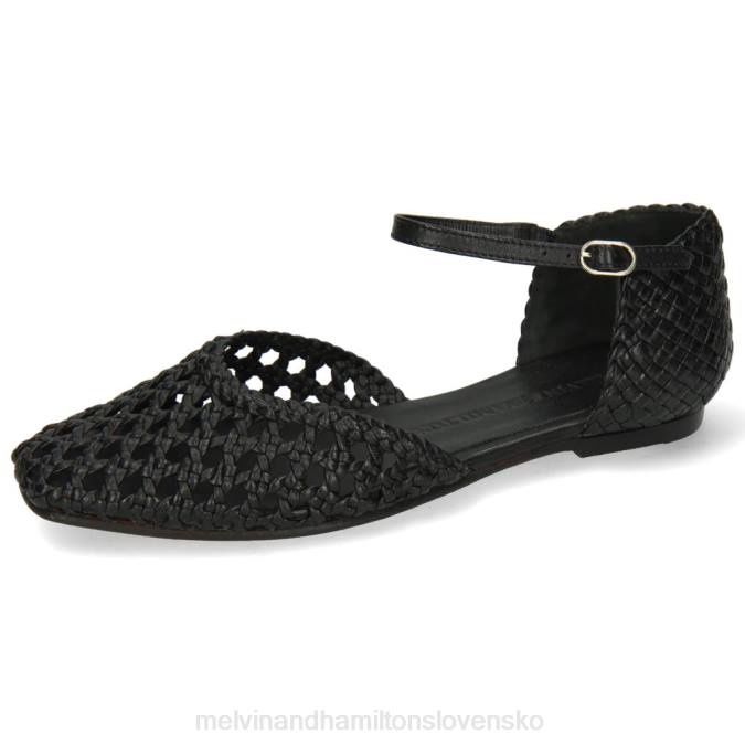 Melvin & Hamilton ženy melly 9 B0T21926 sandále čierna
