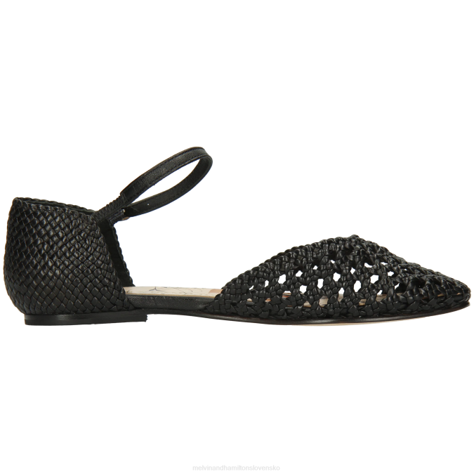 Melvin & Hamilton ženy melly 9 B0T21937 sandále čierna