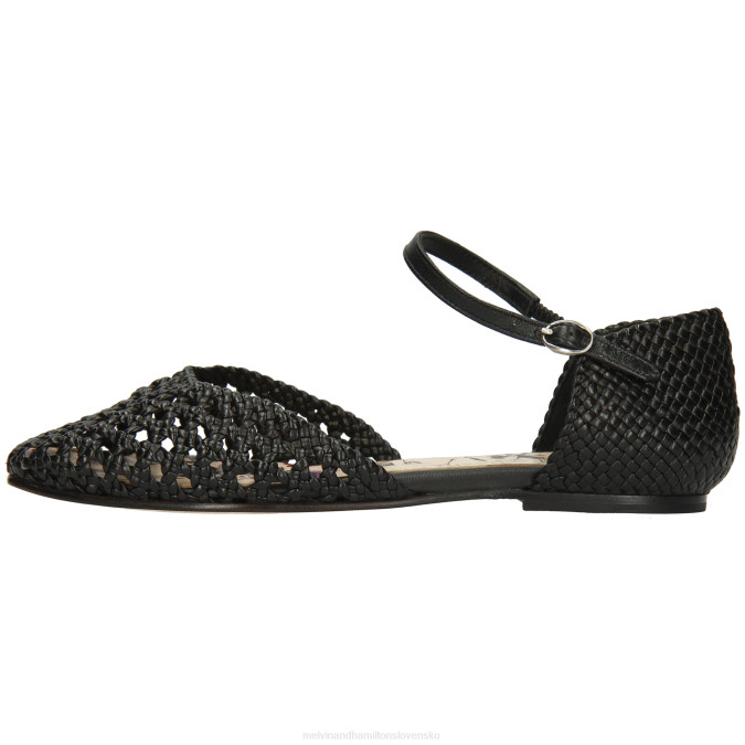 Melvin & Hamilton ženy melly 9 B0T21937 sandále čierna