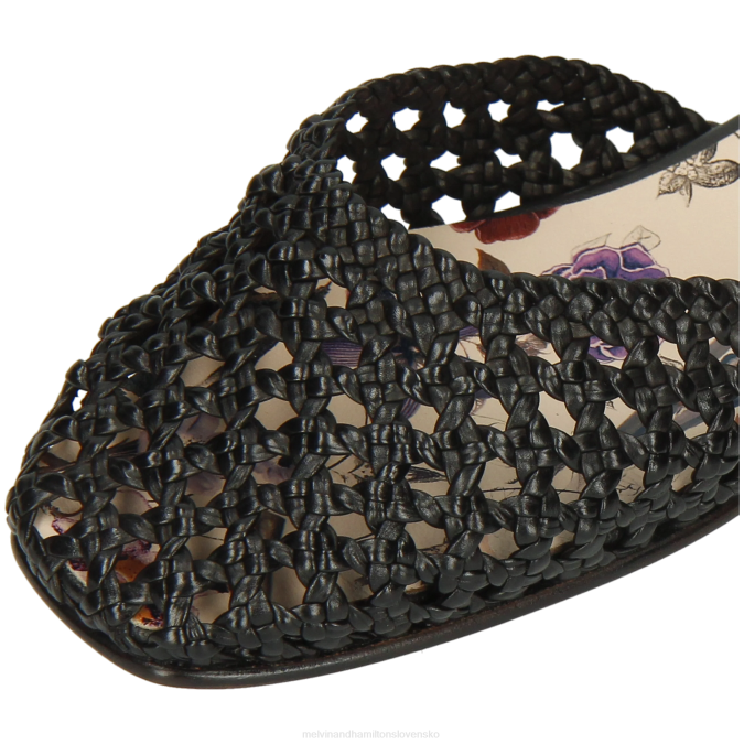 Melvin & Hamilton ženy melly 9 B0T21937 sandále čierna