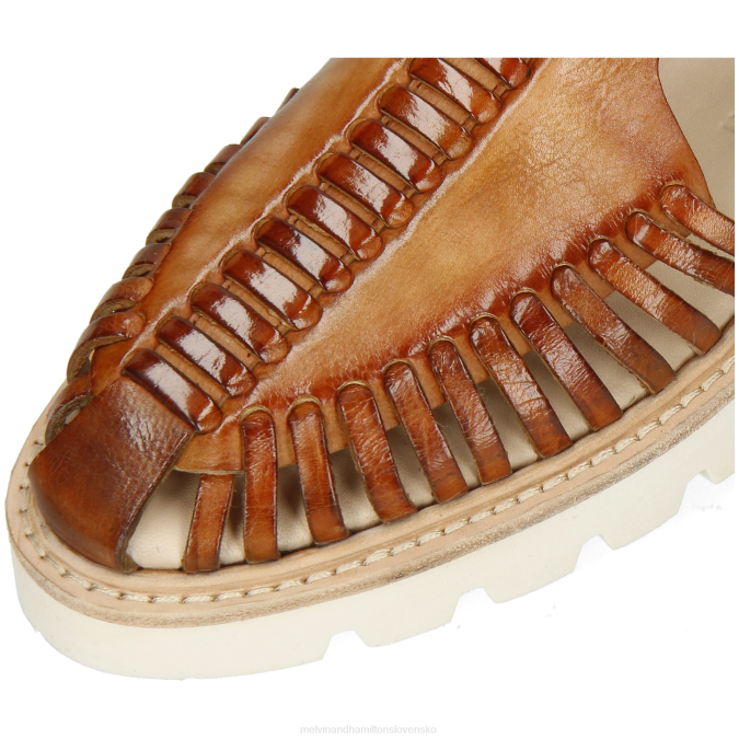 Melvin & Hamilton ženy molly 17 B0T21936 sandále hnedá