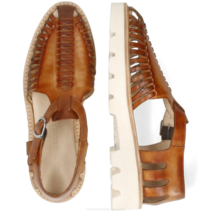 Melvin & Hamilton ženy molly 17 B0T21936 sandále hnedá