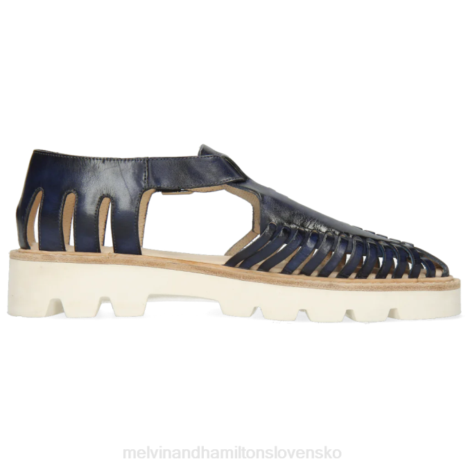 Melvin & Hamilton ženy molly 17 B0T21941 sandále Modrá