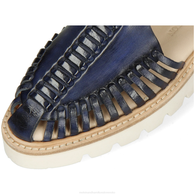 Melvin & Hamilton ženy molly 17 B0T21941 sandále Modrá