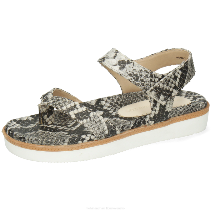 Melvin & Hamilton ženy wilma 7 B0T21932 sandále sivá