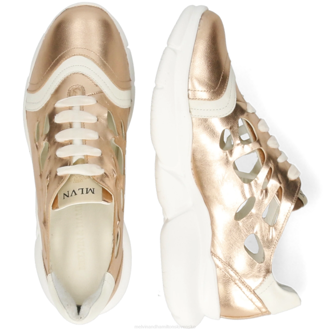 Melvin & Hamilton ženy apríl 2 B0T21799 tenisky bronz