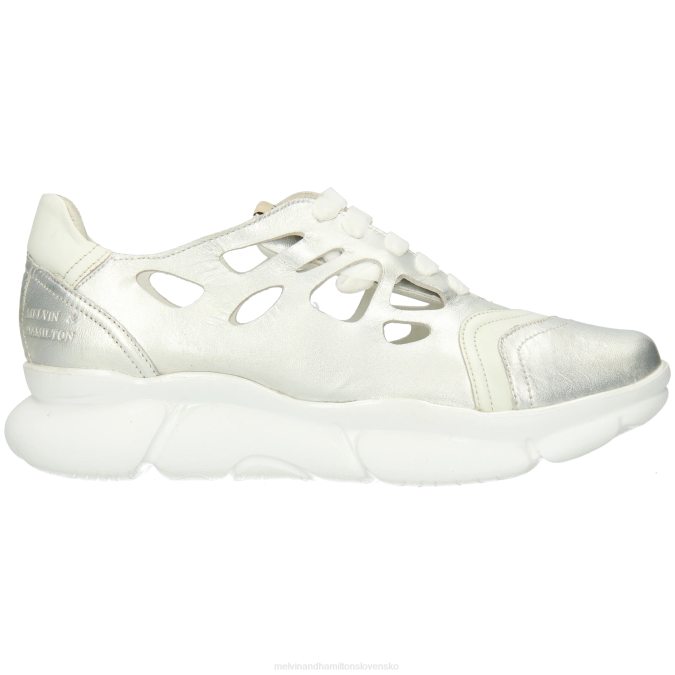 Melvin & Hamilton ženy apríl 2 B0T21815 tenisky striebro