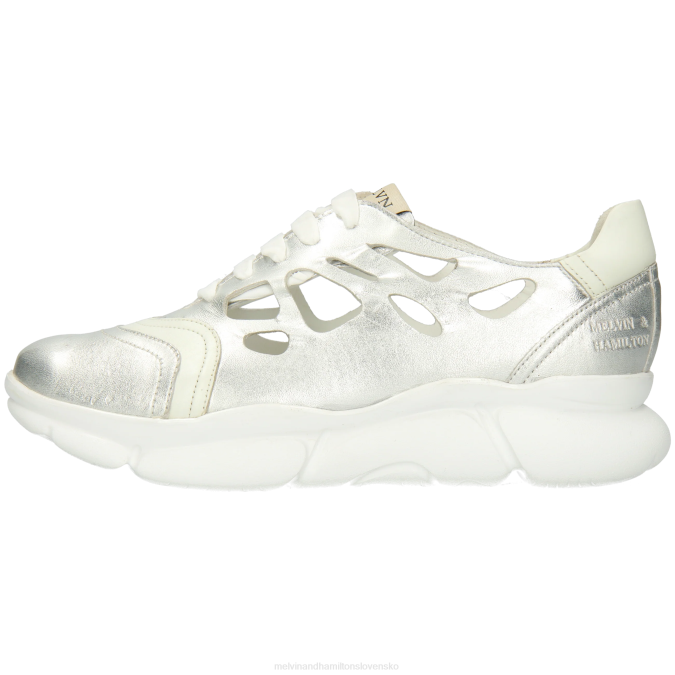 Melvin & Hamilton ženy apríl 2 B0T21815 tenisky striebro