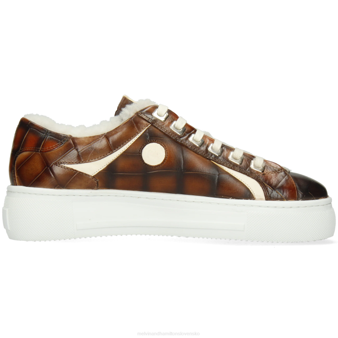 Melvin & Hamilton ženy jantárová 4 B0T21828 tenisky hnedá