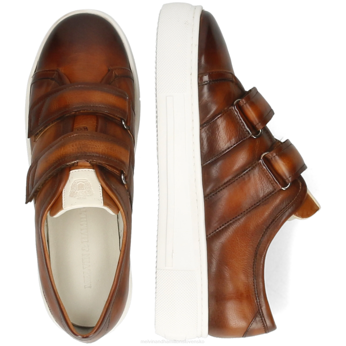 Melvin & Hamilton ženy jantárová 8 B0T21854 tenisky hnedá